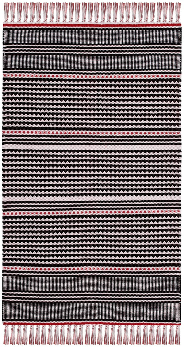 Safavieh Montauk 607 Hand Woven 90% Polyester and 10% Cotton Rug MTK607N-3