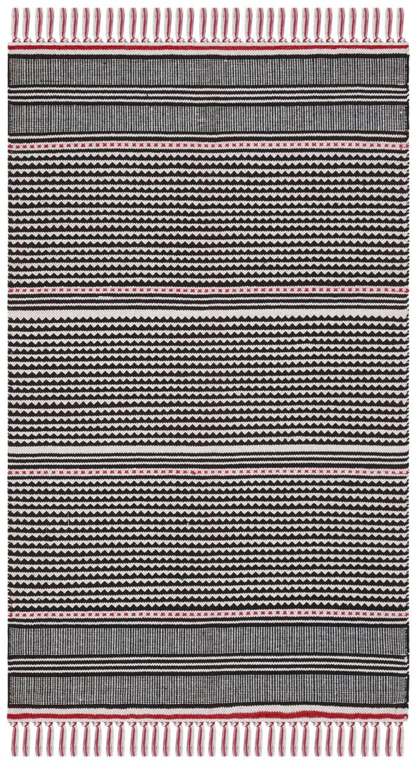 Safavieh Montauk 607 Hand Woven 90% Polyester and 10% Cotton Rug MTK607N-3
