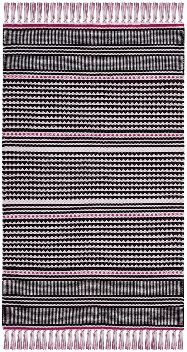 Safavieh Montauk 607 Hand Woven 90% Polyester and 10% Cotton Rug MTK607P-3