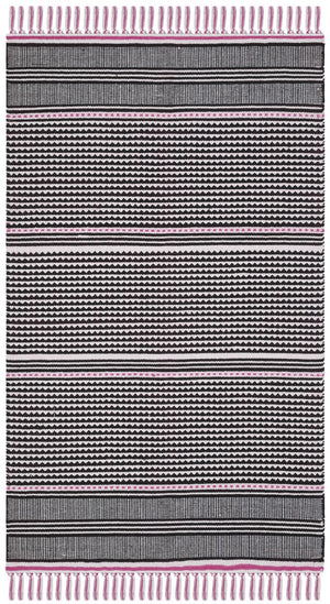 Safavieh Montauk 607 Hand Woven 90% Polyester and 10% Cotton Rug MTK607P-3
