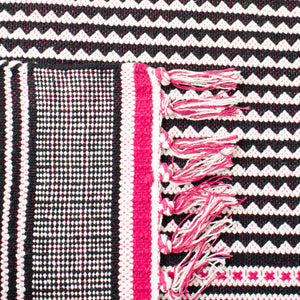 Safavieh Montauk 607 Hand Woven 90% Polyester and 10% Cotton Rug MTK607P-3