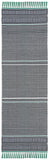 Safavieh Montauk 607 Hand Woven 90% Polyester and 10% Cotton Rug MTK607Q-3