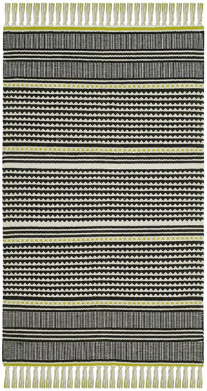 Safavieh Montauk 607 Hand Woven 90% Polyester and 10% Cotton Rug MTK607V-3