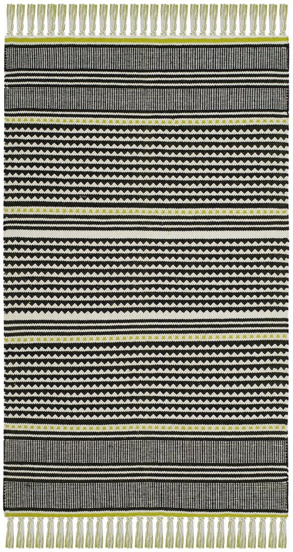 Safavieh Montauk 607 Hand Woven 90% Polyester and 10% Cotton Rug MTK607V-3