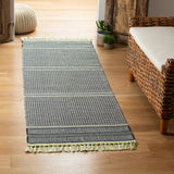 Safavieh Montauk 607 Hand Woven 90% Polyester and 10% Cotton Rug MTK607V-3