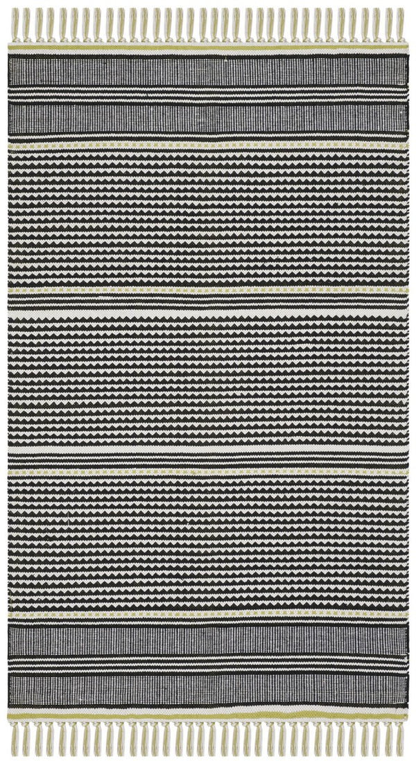 Safavieh Montauk 607 Hand Woven 90% Polyester and 10% Cotton Rug MTK607V-3