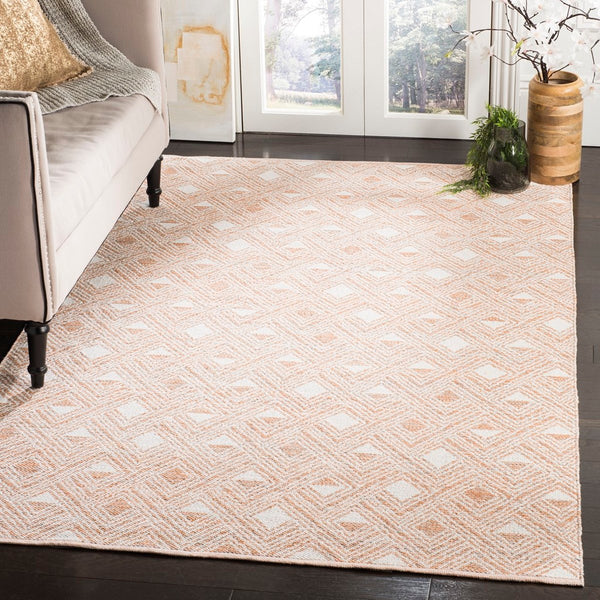 Safavieh Montauk 614 Hand Woven 90% Cotton and 10% Polyester Rug MTK614O-3