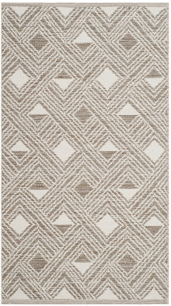 Safavieh Montauk 614 Hand Woven 90% Cotton and 10% Polyester Rug MTK614R-3