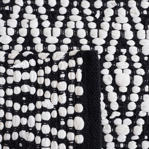 Montauk Hand Woven Polyester and Cotton Pile Rug - Elegant Design for Cozy Home Interiors