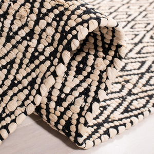 Montauk Hand Woven Rug in Durable Polyester and Cotton for a Cozy, Stylish Home Décor Upgrade
