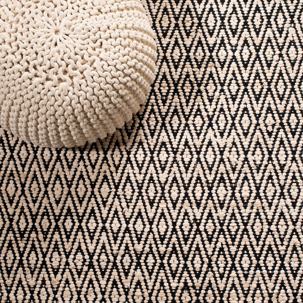 Montauk Hand Woven Rug in Durable Polyester and Cotton for a Cozy, Stylish Home Décor Upgrade