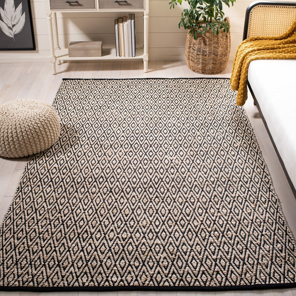 Montauk Hand Woven Rug in Durable Polyester and Cotton for a Cozy, Stylish Home Décor Upgrade