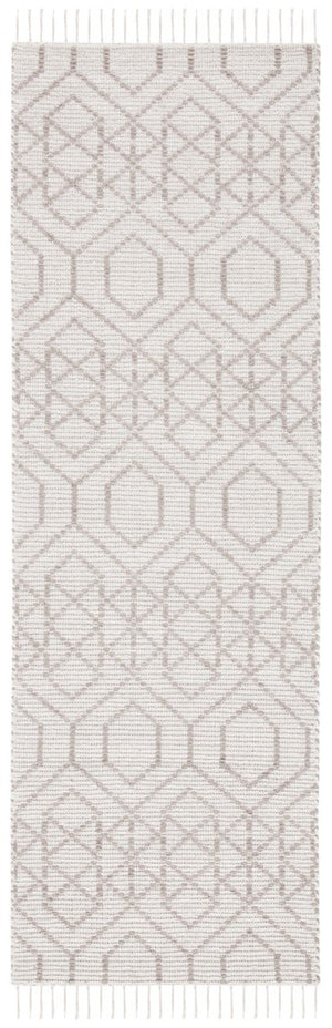 Montauk 652 Handloomed 100% Cotton Bohemian Rug Brown / Beige 100% COTTON MTK652T-8