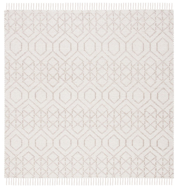 Montauk 652 Handloomed 100% Cotton Bohemian Rug Brown / Beige 100% COTTON MTK652T-8