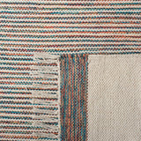 Montauk 654 Handloomed 100% Cotton Bohemian Rug Beige / Blue 100% COTTON MTK654B-8