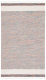 Montauk 654 Handloomed 100% Cotton Bohemian Rug Beige / Blue 100% COTTON MTK654B-8