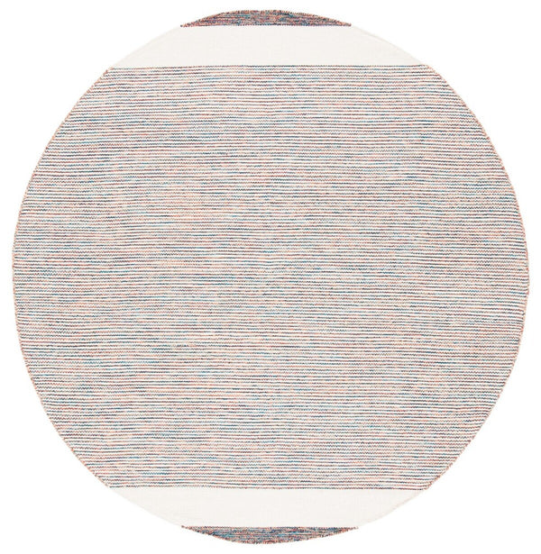 Montauk 654 Handloomed 100% Cotton Bohemian Rug Beige / Blue 100% COTTON MTK654B-8