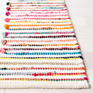 Montauk Flat Weave Rug: Luxurious Polyester & Cotton Blend with Sleek 0.20 Thickness, Made in India