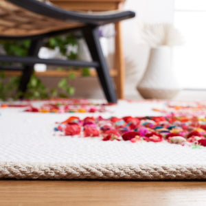 Montauk Flat Weave Rug: Luxurious Polyester & Cotton Blend with Sleek 0.20 Thickness, Made in India