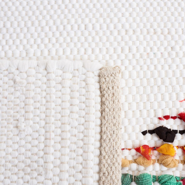 Montauk Flat Weave Rug: Luxurious Polyester & Cotton Blend with Sleek 0.20 Thickness, Made in India