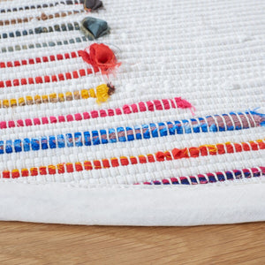 Montauk Flat Weave Rug: Luxurious Polyester & Cotton Blend with Sleek 0.20 Thickness, Made in India