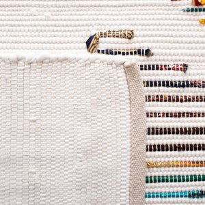 Montauk Flat Weave Rug: Luxurious Polyester & Cotton Blend with Sleek 0.20 Thickness, Made in India