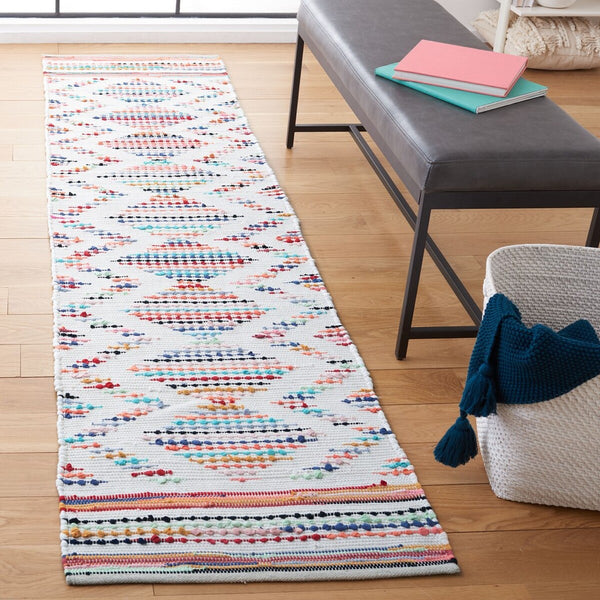 Montauk Flat Weave Rug - Stylish Polyester and Cotton Blend with Low Pile Height for Cozy Comfort