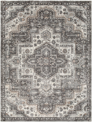 Montana MTN-2301  Polypropylene, Polyester Rug MTN2301-9212 Charcoal, Medium Gray, Black, Beige, Dark Brown, Cream 80% Polypropylene, 20% Polyester 9'2" x 12'