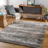 Montana MTN-2304  Polypropylene, Polyester Rug MTN2304-9212 Medium Gray, Charcoal, Dark Brown, Beige, Black, Cream 95% Polypropylene, 5% Polyester 9'2" x 12'