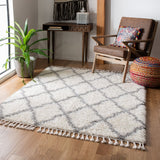 Safavieh Moroccan Tassel Shag 358 Polypropylene Power Loomed Bohemian Rug MTS358B-28