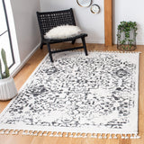 Safavieh Moroccan Tassel Shag 413 70% Polyester + 30% Polypropylene Friese Power Loomed Transitional Rug MTS413A-7SQ