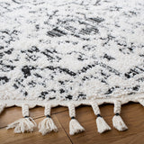 Safavieh Moroccan Tassel Shag 413 70% Polyester + 30% Polypropylene Friese Power Loomed Transitional Rug MTS413A-7SQ