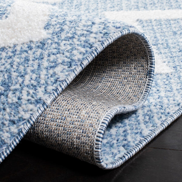 Safavieh Moroccan Tassel Shag 452 70% Polyester + 30% Polypropylene Friese Power Loomed Bohemian Rug MTS452B-9