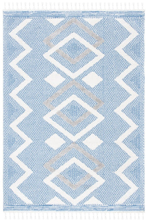 Safavieh Moroccan Tassel Shag 452 70% Polyester + 30% Polypropylene Friese Power Loomed Bohemian Rug MTS452B-9