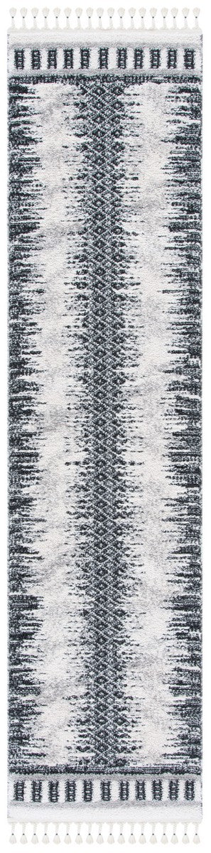 Safavieh Moroccan Tassel Shag 483 70% Polyester + 30% Polypropylene Friese Power Loomed Bohemian Rug MTS483A-7SQ