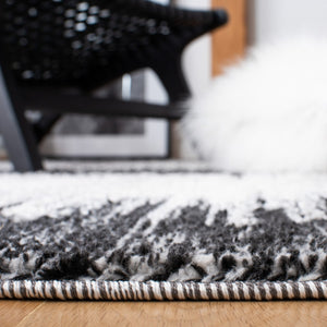 Safavieh Moroccan Tassel Shag 483 70% Polyester + 30% Polypropylene Friese Power Loomed Bohemian Rug MTS483A-7SQ