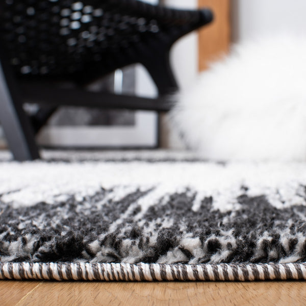 Safavieh Moroccan Tassel Shag 483 70% Polyester + 30% Polypropylene Friese Power Loomed Bohemian Rug MTS483A-7SQ