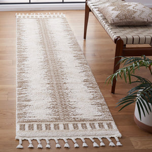 Safavieh Moroccan Tassel Shag 483 70% Polyester + 30% Polypropylene Friese Power Loomed Bohemian Rug MTS483B-7SQ
