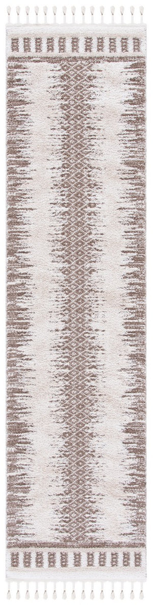 Safavieh Moroccan Tassel Shag 483 70% Polyester + 30% Polypropylene Friese Power Loomed Bohemian Rug MTS483B-7SQ