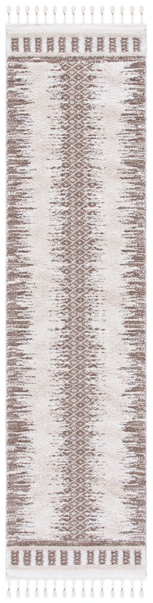 Safavieh Moroccan Tassel Shag 483 70% Polyester + 30% Polypropylene Friese Power Loomed Bohemian Rug MTS483B-7SQ