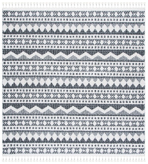 Safavieh Moroccan Tassel Shag 484 70% Polyester + 30% Polypropylene Friese Power Loomed Bohemian Rug MTS484A-7SQ