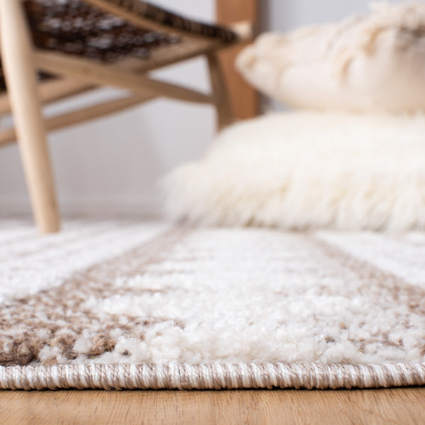 Safavieh Moroccan Tassel Shag 484 70% Polyester + 30% Polypropylene Friese Power Loomed Bohemian Rug MTS484B-7SQ