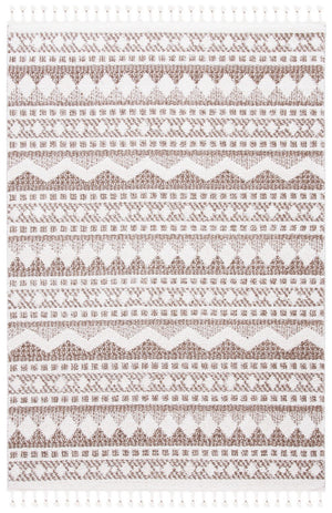 Safavieh Moroccan Tassel Shag 484 70% Polyester + 30% Polypropylene Friese Power Loomed Bohemian Rug MTS484B-7SQ