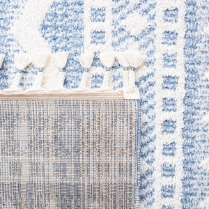 Safavieh Moroccan Tassel Shag 484 70% Polyester + 30% Polypropylene Friese Power Loomed Bohemian Rug MTS484C-7SQ