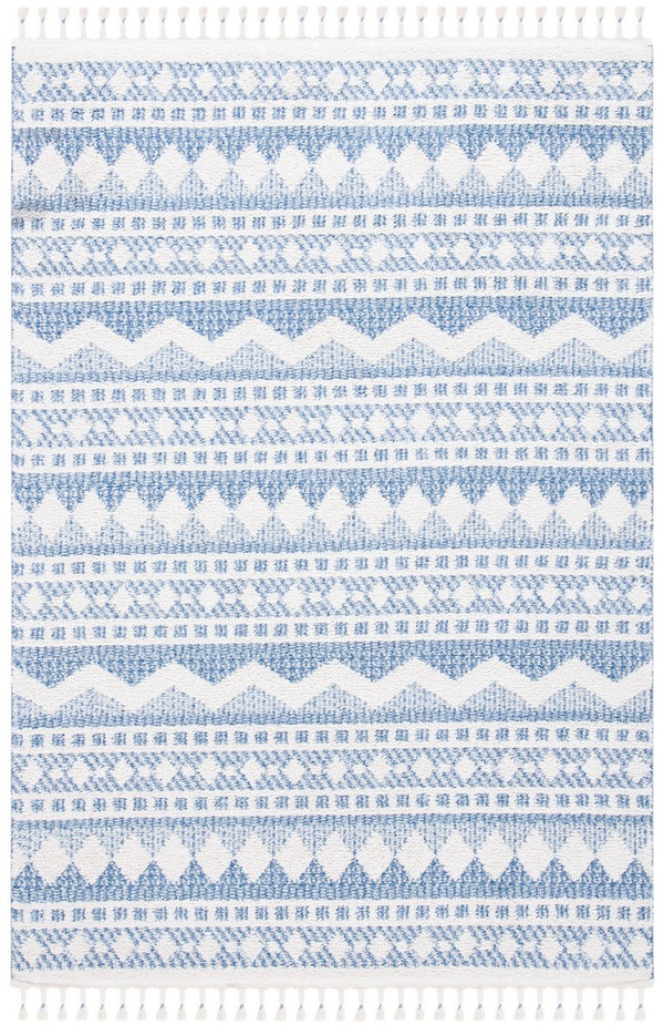 Safavieh Moroccan Tassel Shag 484 70% Polyester + 30% Polypropylene Friese Power Loomed Bohemian Rug MTS484C-7SQ