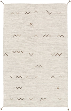 Montezuma MTZ-2004 Global Wool Rug MTZ2004-913 Ivory, Light Gray, Camel 100% Wool 9' x 13'