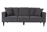 Porter Designs Keaton Upholstered Modern Sofa Gray 01-33C-01-5401