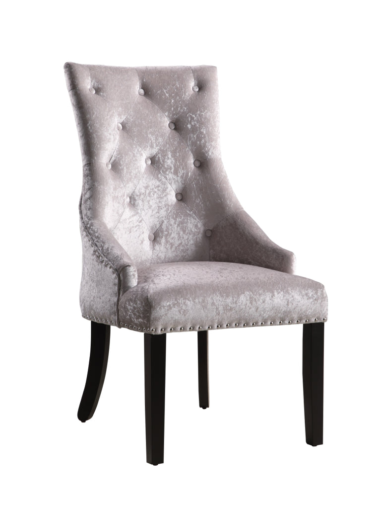 Raizel Grey Dining Chair, Set of 2