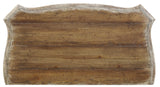 Hooker Furniture Chatelet Traditional-Formal Nightstand in Poplar Solids with Pecan Veneers 5300-90016
