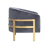 Monte Grey Accent Chair